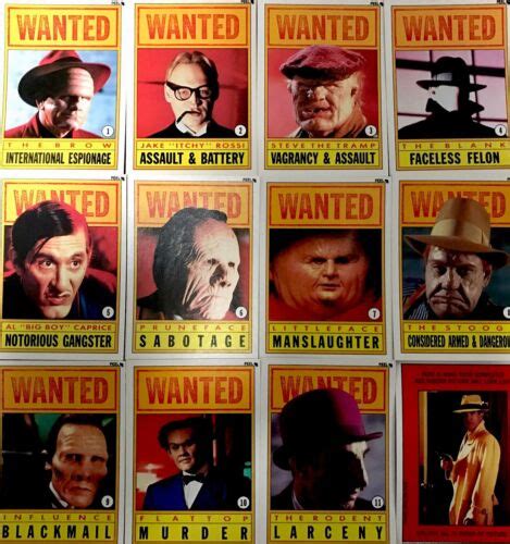 dick tracy cards